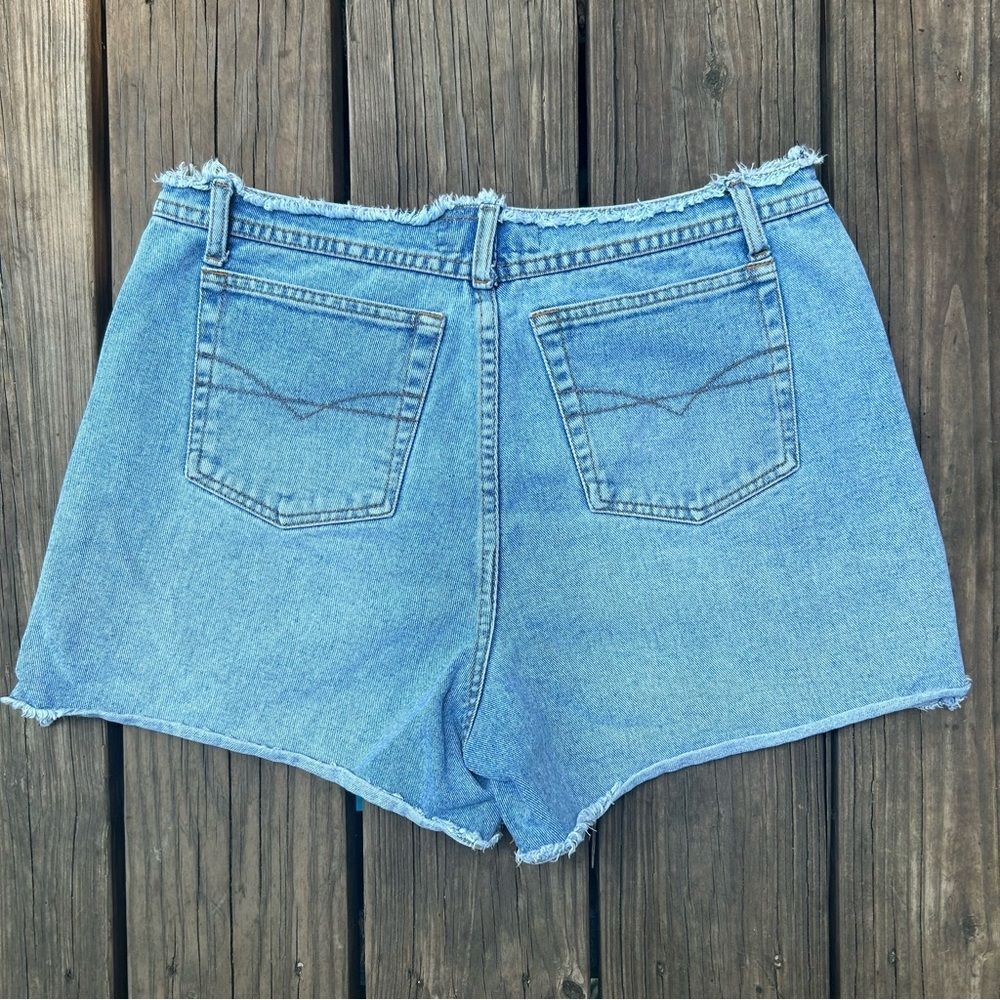 LA Blues Cutoff Denim Shorts - Picture 3 of 4